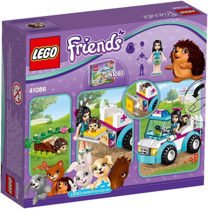 Actual product image LEGO Vet Ambulance (41086, LEGO Friends)