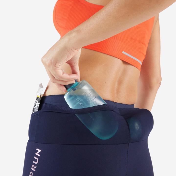 Image du produit Kiprun Short cycliste running femme - run 900 light bleu marine (XXS)