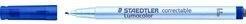 Immagine prodotto Staedtler Lumocolor F correctable (Blu, 0.60 mm, 1 x)