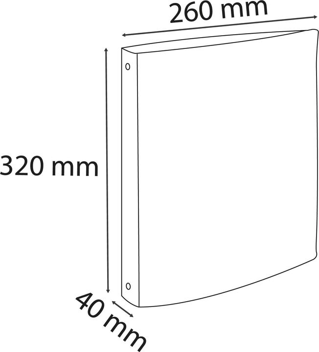 Immagine prodotto Exacompta Raccoglitore ad anelli (A4, 40 mm, 1 Pezzo/i)