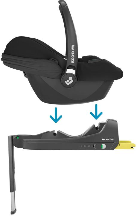 Actual product image Maxi-Cosi CabrioFix I-Size Essential Black (Baby car seat, ECE R129/i-Size Standard)