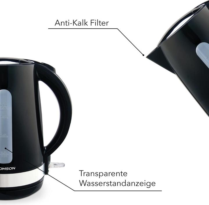 Actual product image Thomson Kettle with limescale protection filter (1.70 l)