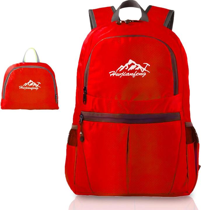 Intirilife Faltbarer Rucksack in Rot (36 l)