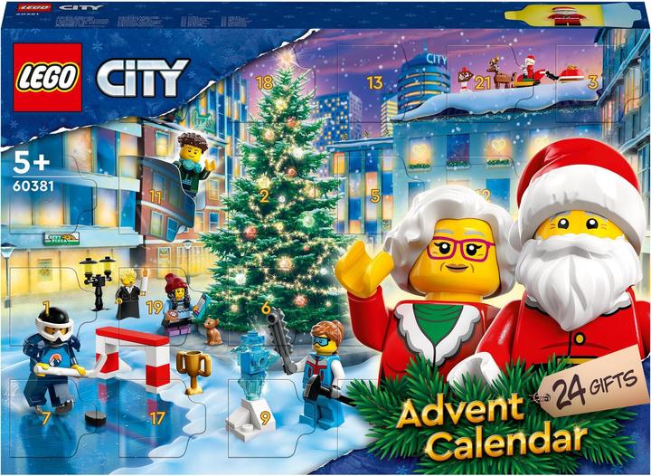 Productafbeelding LEGO Stads adventskalender 2023