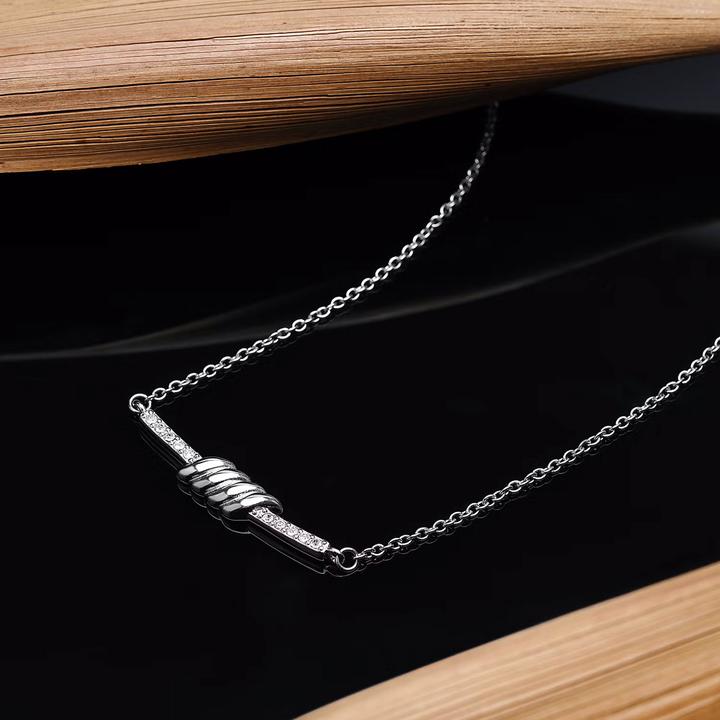 Immagine prodotto Morellato Elegante collana in acciaio con cristalli Torchon SAWZ04 (Acciaio inossidabile)