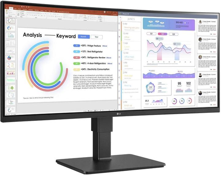 Produktbild LG UltraWide 34BQ77QC-B (3440 x 1440 Pixel, 34")