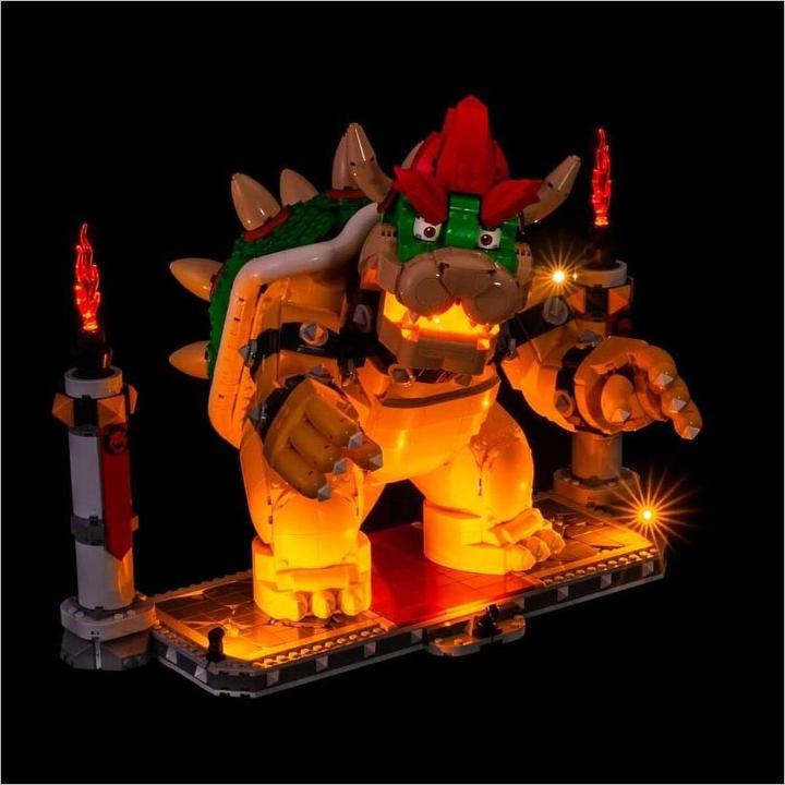 Light my bricks LEGO Super Mario The Mighty Bowser # 71411 Light Kit