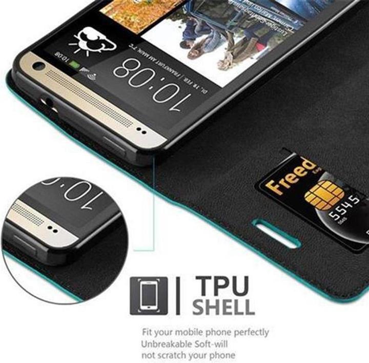 Produktbild Cadorabo Book Invisible Magnet Cover (HTC One M7)