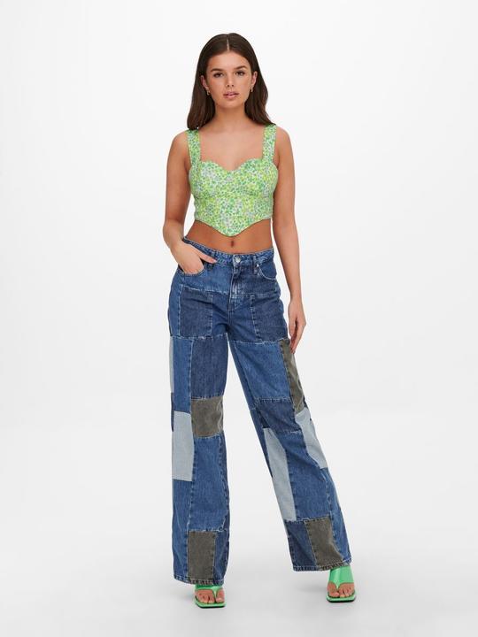 Actual product image Only Patterned corset top (XS)