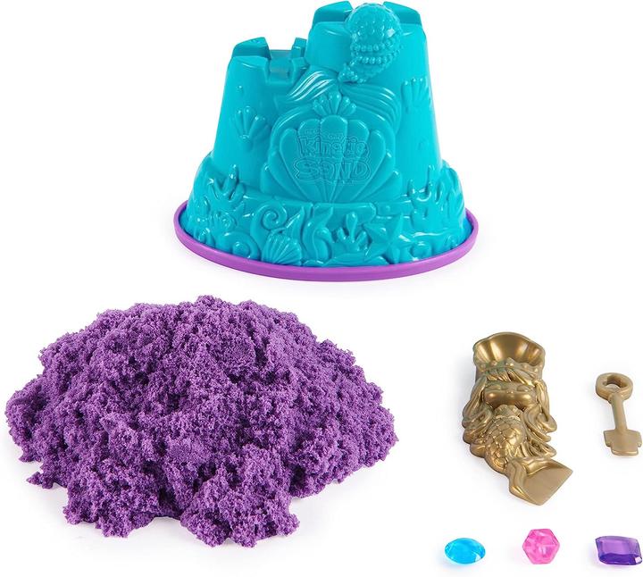 Produktbild Spin Master 6064334 - KINETIC SAND Mini Castello Sirenetta in Vassoio attrezzo N
