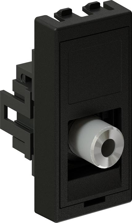 IB Connect Multimedia-Zubehör 45x22.5 anthrazit 1x Stereo Miniklinke 3.5 (3.50 x, 0.05 m)