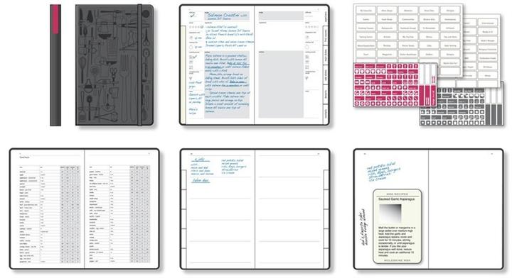 Produktbild Moleskine Passions Book Rezept Journal (A5, Blanko, Harter Einband)