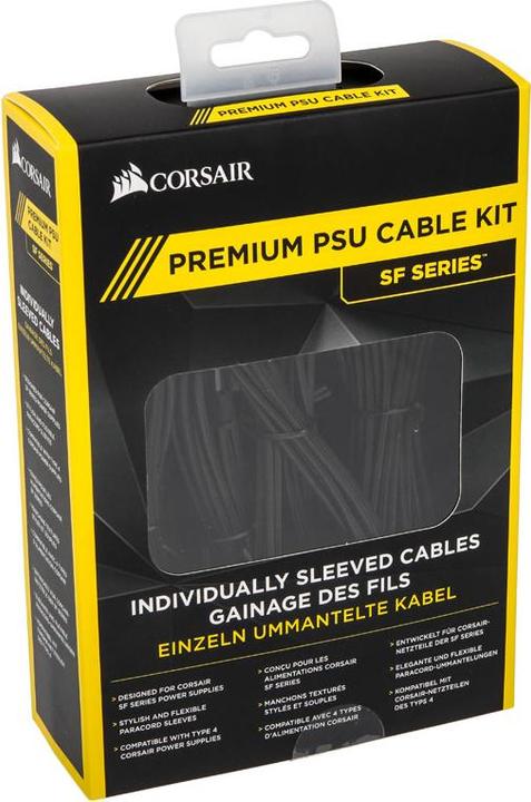 Immagine prodotto Corsair Set di cavi Premium con manicotto SF