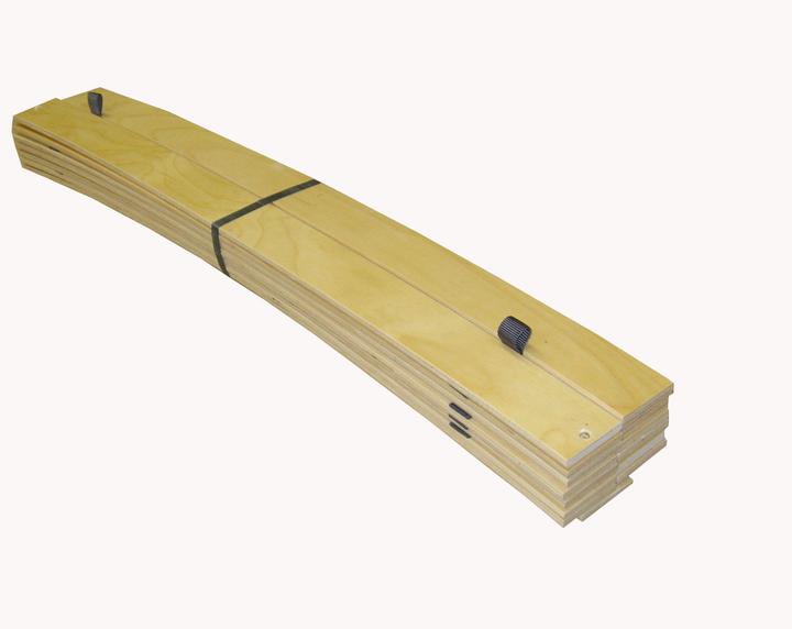 Produktbild Erst-Holz Seniorenbett extra hoch 100x200 Einzelbett + Rollrost Matratze Bett Massivholz Kiefer 60.42-10FLM (100 x 200 cm)