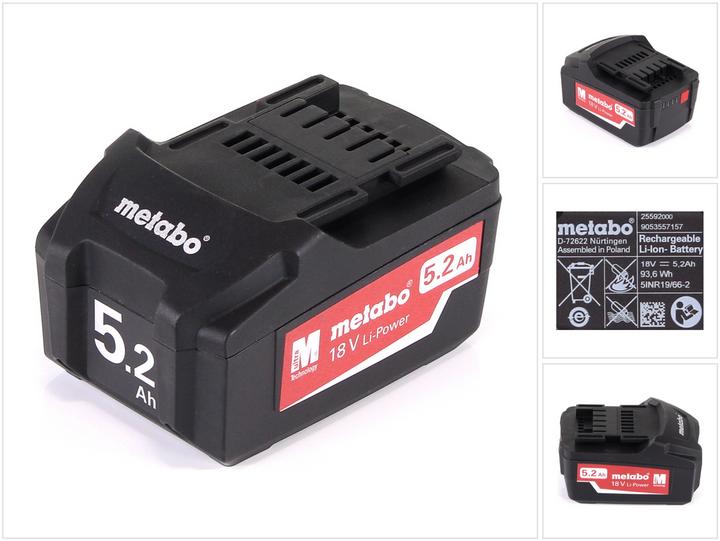 Actual product image Metabo Battery pack (18 V)
