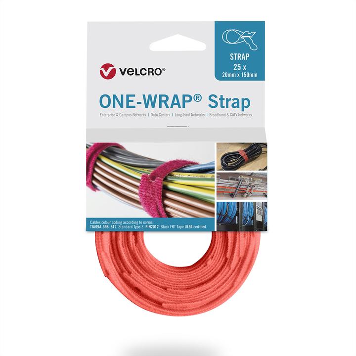 Immagine prodotto Velcro brand Fascetta professionale di marca (Fascette in plastica, 330 mm, 25 pz.)
