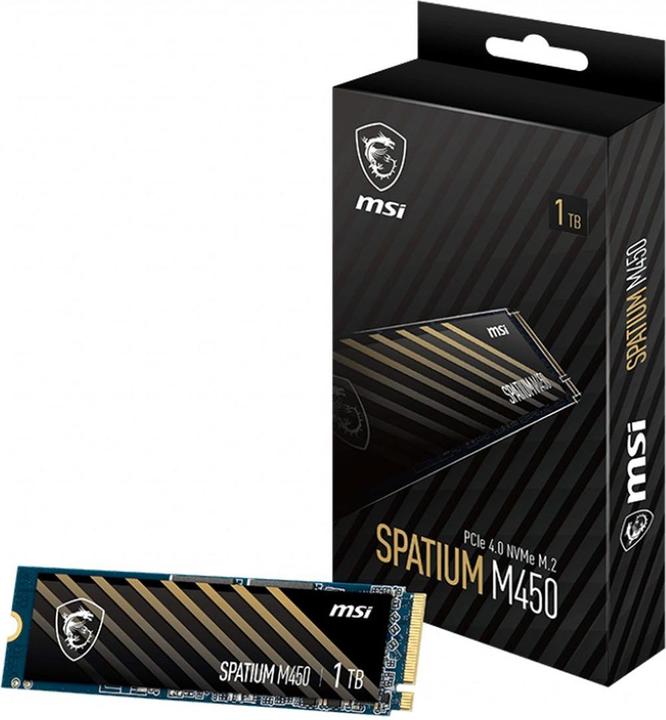 Image du produit MSI Spatium M450 (1000 Go, M.2 2280)