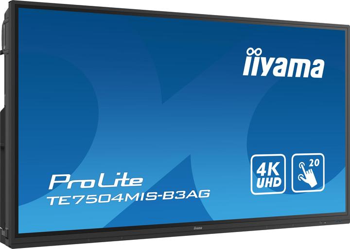 Produktbild iiyama TE7504MIS-B3AG 75IN 189.3CM IPS (3840 x 2160 Pixel, 75")