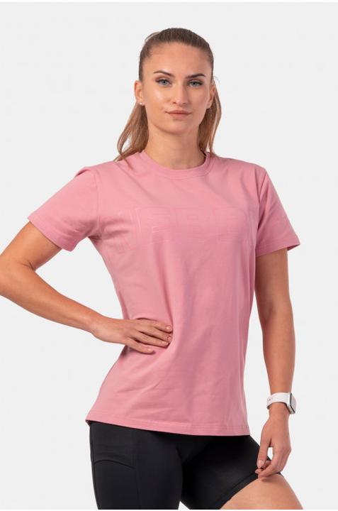 Nebbia Invisible Logo T-Shirt 602 Old Rose (M)