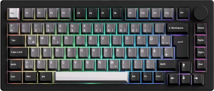 Actual product image Akko MonsGeek M1 V5 (DE, Wireless, Cable)