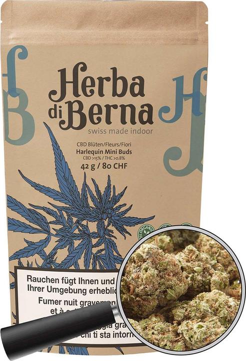Actual product image Herba di Berna Harlequin Minibuds (21 g, Indoor)