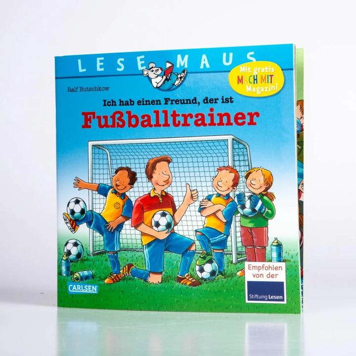 Produktbild LESEMAUS 102: Ich hab einen Freund, der ist Fussballtrainer (Deutsch, Ralf Butschkow, 2020)