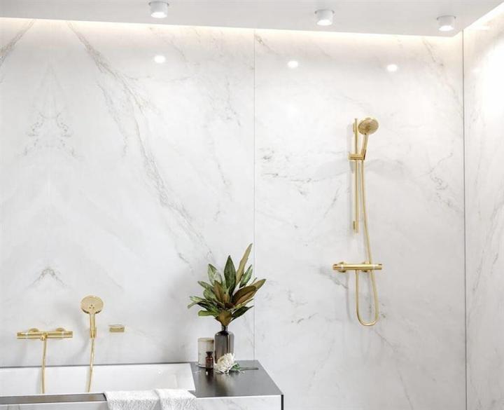 Produktbild hansgrohe Brausestange UNICA"S PURO, 650mm polished gold