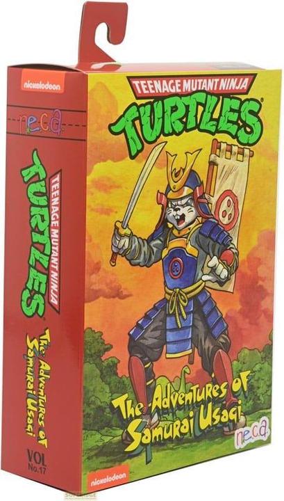 Actual product image Neca Teenage Mutant Ninja Turtles (Cartoon) Action Figure Ultimate Samurai Adventure Usagi Yojimbo 18 cm