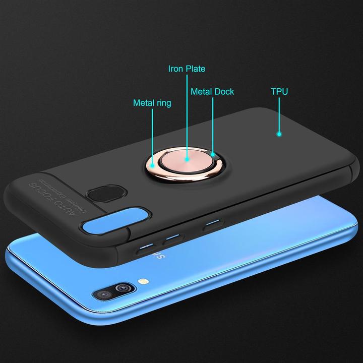 Productafbeelding Cadorabo TPU Auto Focus Cover (Samsung Galaxy A40)