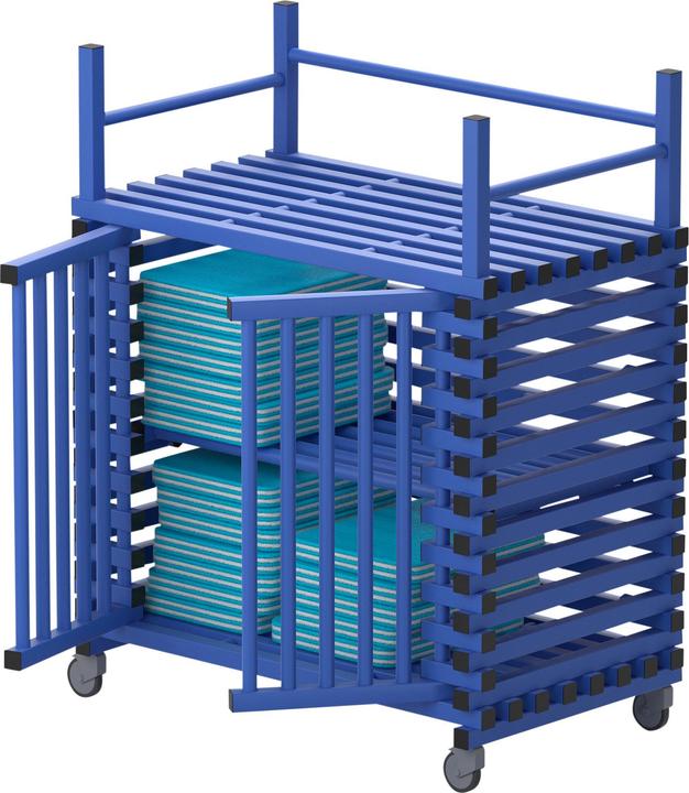 Sport-Thieme Regalwagen für Schwimmbad-Equipment