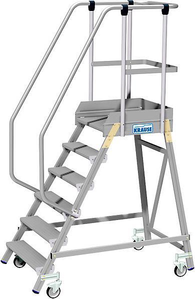 Produktbild Krause Podestleiter mit extrahohem Handlauf (Plattformleiter, 170 cm)
