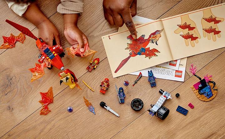 Image du produit LEGO Nonjago Le duel du dragon de la source de Kai (71815, LEGO Ninjago)