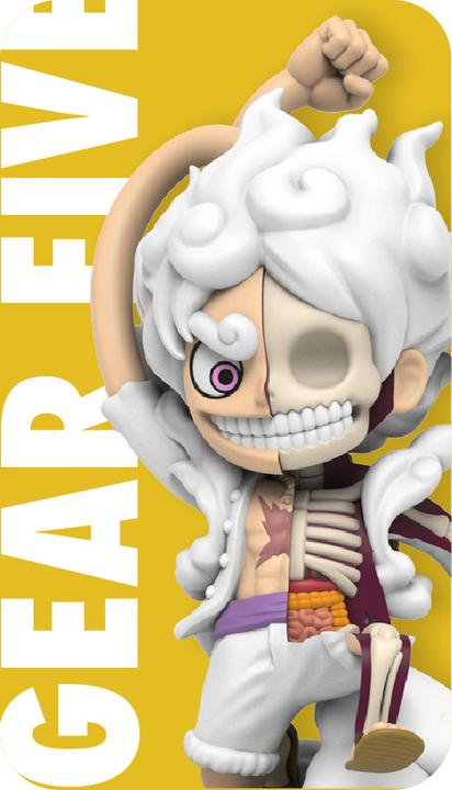Immagine prodotto Mighty Jaxx Disseminazione nascosta: One Piece Series 6 - Edizione ingranaggi di Luffy (1 pc)