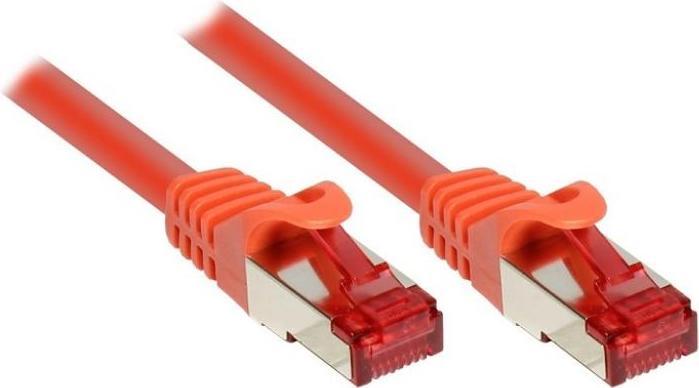 Produktbild Varia Patchkabel Cat. 6 - 0.3 m, S/FTP, PiMF, orange (PiMF, CAT6, 0.30 m)