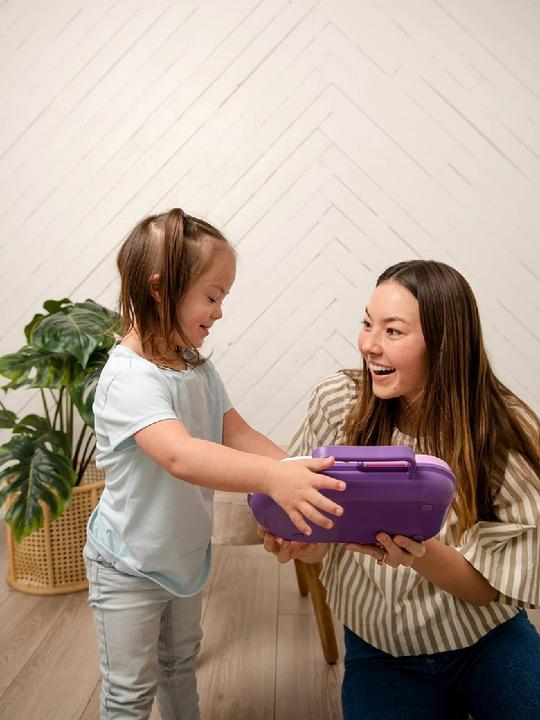 Actual product image GöBe Lunchbox for children with snack spinner