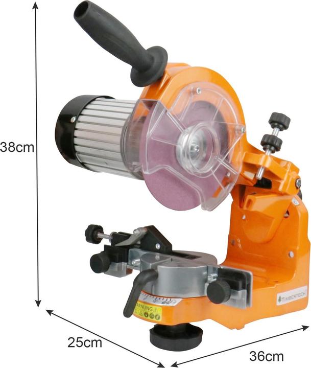 Produktbild Timbertech Sägekettenschärfgerät inkl. Schleifscheiben (Kettensäge, Kettensäge Schwert)