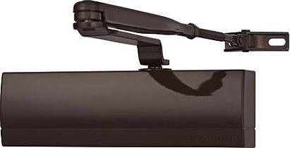 Actual product image Abus AC6124 Door closer, brown (Glass door, Room door, Entrance door, Indoor, Outdoor)