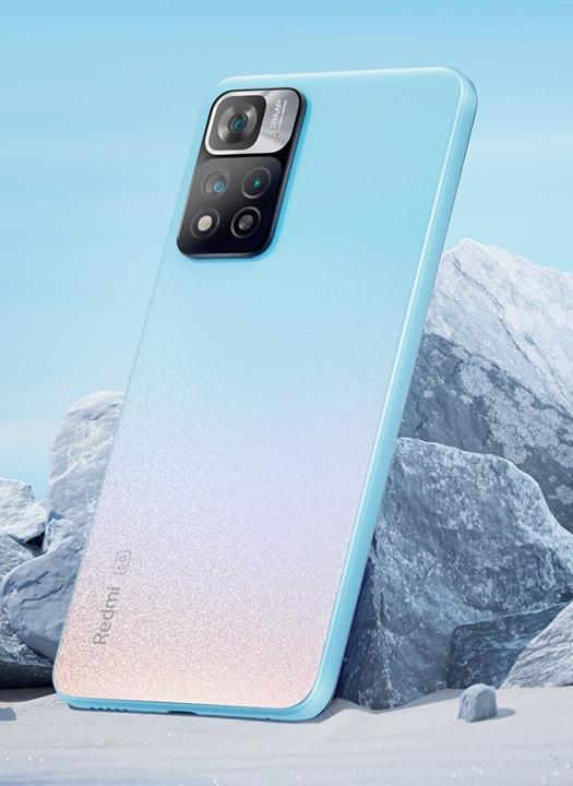 Image du produit Xiaomi Redmi Note 11 Pro+ 5G (256 Go, Bleu Étoile, 6.67", Double SIM, 108 Mpx, 5G)
