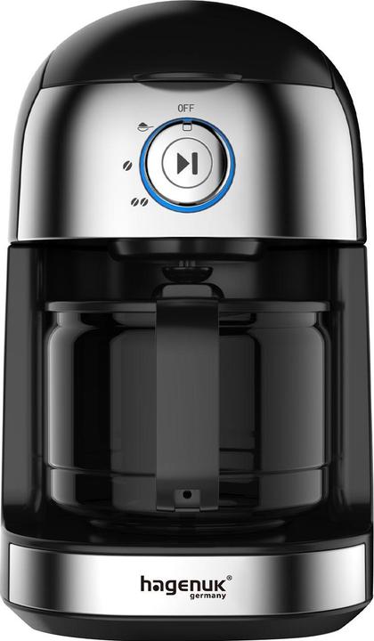 Produktbild hagenuk Kaffeemaschine mit Mahlwerk, 0,5 l, 500 W