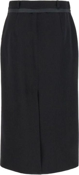 Image du produit Fendi Virgin Wool Grain De Poud Skirt (42)