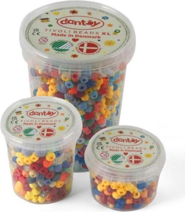 Produktbild dantoy Classic Tivoli Perlen Gross 520 Stück