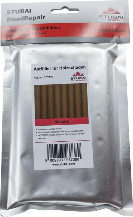 Produktbild Stubai WoodRepair Kompakt-Beutel, Walnuss, 8 Sticks