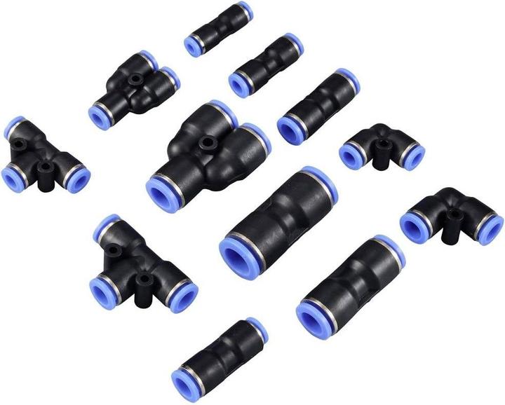Actual product image Tru Components Hose connector TC-12879280 TC-Fitting kits-A 145 pcs.
