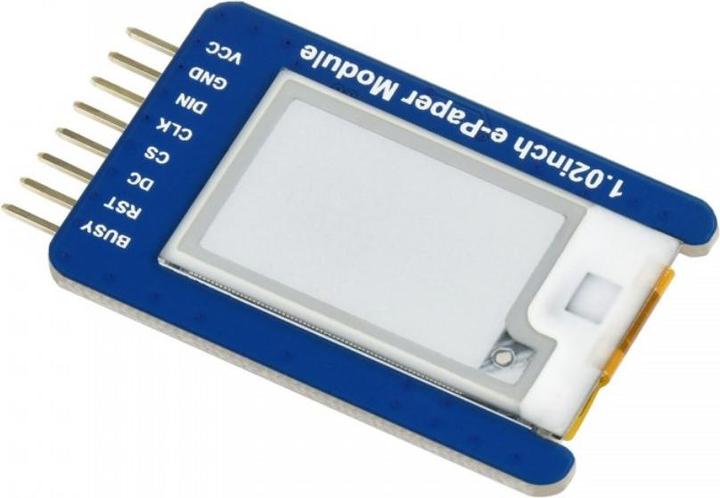 Produktbild WaveShare 128x80 1.02inch Schwarz / Weiss E-Ink Display