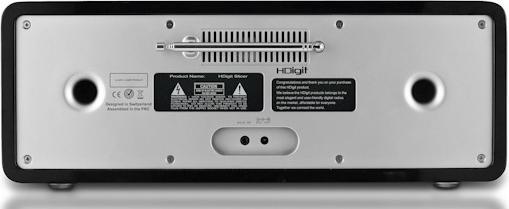 Actual product image HDigit Slicer, CD/DAB+/Internet radio, iPhone dock, black