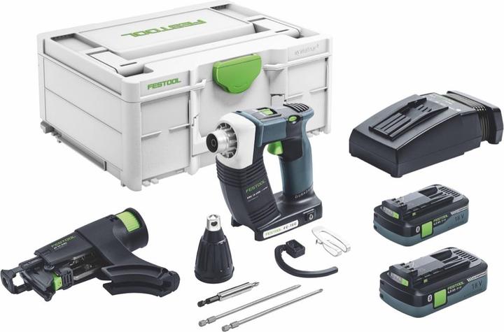 Image du produit Festool DURADRIVE DWC 18-4500 HPC 4,0 I-Plus Visseuse pour plaquiste sans fil, sans balai, 14 Nm 18 (Fonctionnement sur batterie)