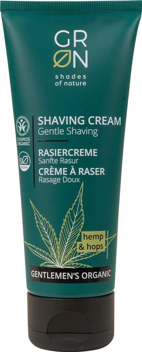 GRN GENTLEMEN'S Rasiercreme sanft Hanf & Hopfen (75 ml, Rasiercreme)