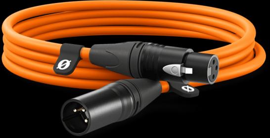 Produktbild RØDE XLR-3 Orange (3 m, XLR)