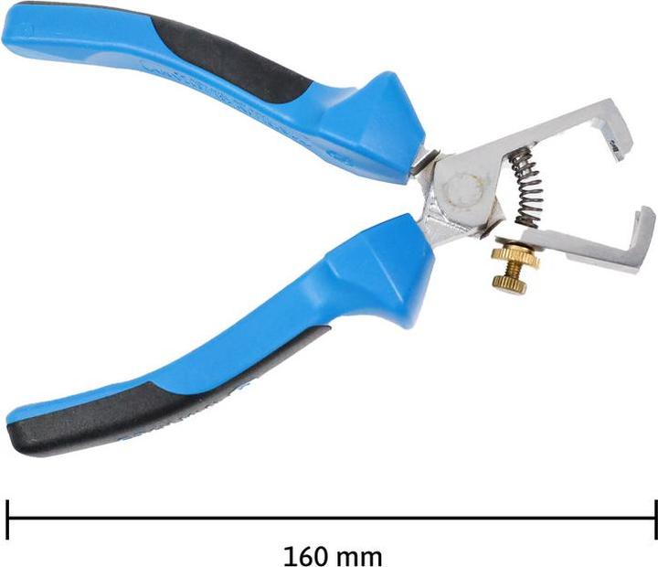 Produktbild Dönges Abisolierzange, verchromt, 160 mm (160 mm)