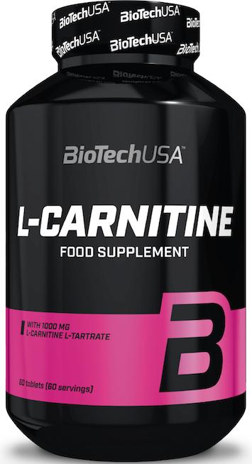 Actual product image Biotech USA L-Carnitine 1000 (60 Piece, Capsules)